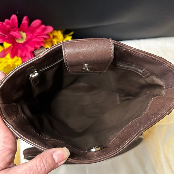 Vintage Coach D1P-9422 Bonnie Cashin Legacy Slim Leather Tote/Shoulder Handbag - Picture 8 of 15